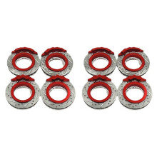 8X Metal Brake Disc Caliper for -Z Z MA020 MA030 FWD AWD -Q8 1/28 RC Car Upgrade Parts Accessories