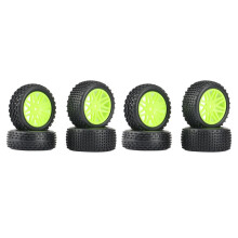 8Pcs 86mm Tires Wheel Tyre for 144001 124019 104001 12428 HSP 1/10 1/12 1/14 Off Road Buggy RC Car Upgrade Parts