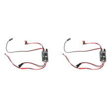 2X 16A Brushed ESC Speed Controller for WPL C14 C24 C34 C44 B14 B24 B16 B36 1/16 RC Car Upgrades Parts Accessories
