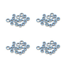 64 STUKS Rubber Verzegelde Kogellager Kit voor  TT02 TT-02 TT02D TT-02D 1/10 RC Auto Upgrades Onderdelen Accessoires