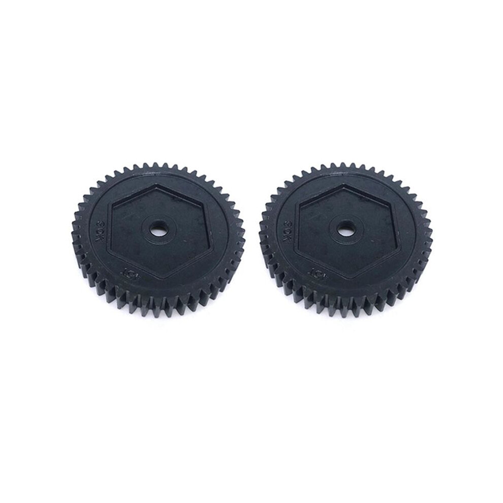 2X 1P Metal Spur Gear 45T 0.8M(32P) 8053 Rc Car Part For 1/10 Rc Crawler -4 Trx4 Black 6032562153485
