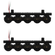 2X RC Car Roof Lamp LED Light Bar for MN D90 D99S MN98 MN99S MN-90 1/12 RC Car Upgrade Parts