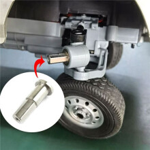4set 5mm Metal Combiner Wheel Hub Hex Adapter with Bearing Upgrade Accessories for Wpl D12 1/10 Rc Truck Car Parts