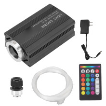 LED száloptikai lámpa RGBW alkalmazással és távirányítóval