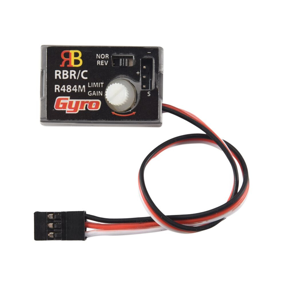 3X Gyro Gyroscope For Wpl D12 1/10 Rc Car Drift Racing Car Steering Output Integrated Compact -Weight Design Light 4711509544839