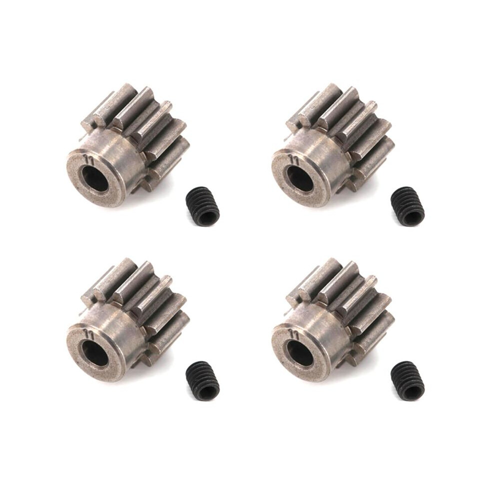 4X Metal Motor Gear Pinion Gear 32P 11T 3.175Mm 6747 For Rustler 4X4 Trx4 6X6 Trx6 Rc Car Parts 4711529729872