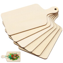 Wood Cutting Boards Set 12Pcs Mini Wooden Cutting Boards with Handle for Charcuterie Cheese Bread