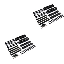 2X Elektrische Umrüst Batterie Kasten Kits für 1/8 HPI Racing Savage XL FLUX Rovan TORLand LKW Rc Auto Teile