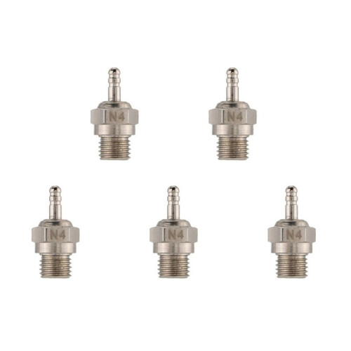 5X N4 Glow Plug for 1/10 Hpi Hsp Rc Car Boat on OnBuy