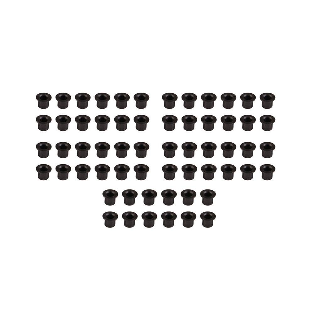 60Pcs 02101 Steering Pivot Bushing C-Hub Bushings Hsp Spare Parts Nitro Rc Car Parts For 1/10 R/C Model Car Black 6033533218608