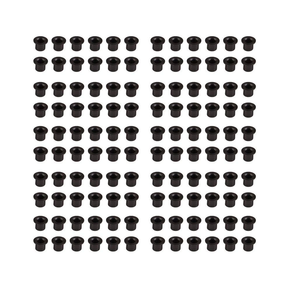 120Pcs 02101 Steering Pivot Bushing C-Hub Bushings Hsp Spare Parts Nitro Rc Car Parts For 1/10 R/C Model Car Black 6031808909084