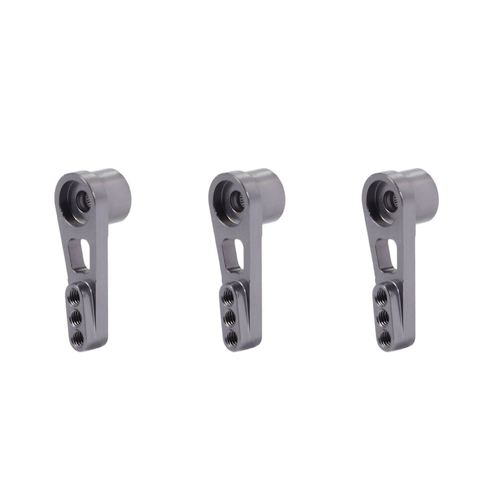 3 Pcs 25T Servo Arm Horn For A949 A959-B A969 A979 K929 Rc Car Parts, Grey 4711419602698