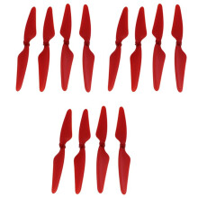 12Pcs for Hubsan H501S X4 RC Quadcopter Propellers Blades 2CW/2CCW, Red