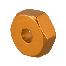 3X Mises à Niveau de L'Adaptateur Hexagonal de Moyeu de Roue de Combinateur en Alliage D'Aluminium de 12 mm pour Les Pièces de Rechange de Voiture