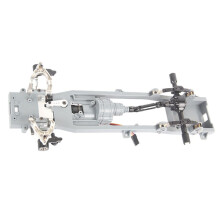 2X D12 Metall Lenk Zubehör Lenk Block Verbessert Teile für WPL D12 1/10 RC Drift Auto, Titan