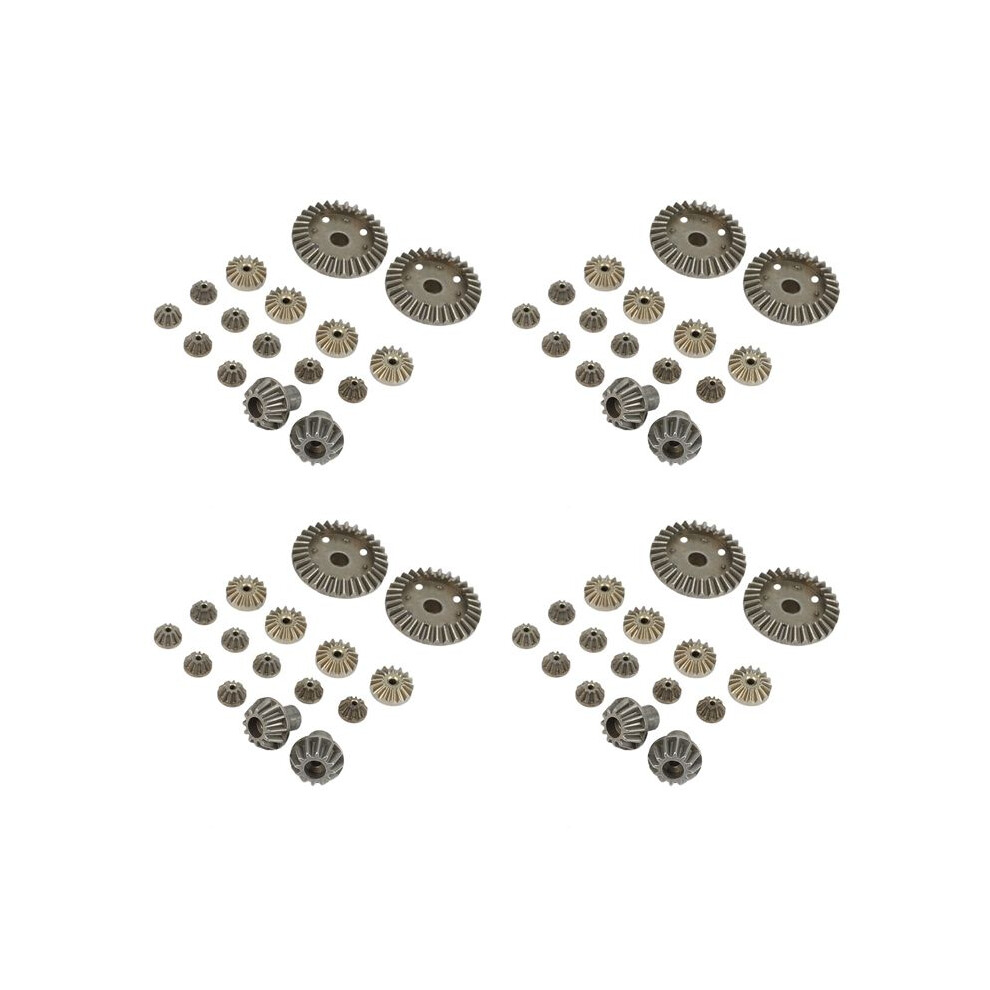 Upgrade Metal Gear 30T 16T 10T Differential Driving Gears For 144001 12428 12429 12423 12429,64 Pcs 6031146228908