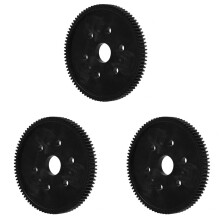 3PC Model Car Driven Gear R86028 87T Plastic Gears for RGT 86100 1:10 RC Cars Accessories