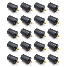 20X Voiture RC 6 V 370 Moteur Brossé pour WPL C14 C24 C34 B14 B24 B16 B36 1/16 RC Camion Voiture Pièces de Mise à Niveau Accessoires