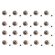 20X 27T Steel Motor Gear Upgrade Parts for 144001 124019 124018 A959-B A959B A969B RC Car Spare Accessories