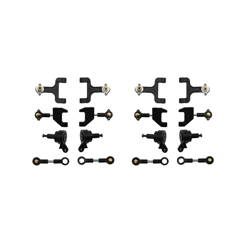 2X Metal Upper And Lower Swing Arm Steering Cup Set For Wpl D12 D42 1/10 Rc Car Upgrade Parts Spare Accessories 6031977020856