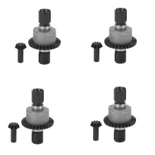 4X Diff Getriebe Zusammengebaut Kit für 1/8 Hpi Racing Savage Xl Flux Rovan Torland Bürstenlos Truck Rc Auto Teile
