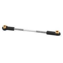10 Satz Rc Auto Lenkung Zug Stange Upgrade Teil Metall Rc Lenk Stange Langlebig für WPL B1 B14 B24 B24 C14 C24 1/16 Mayitr
