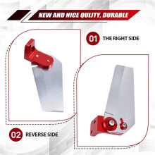Turn Fin 95mm Length Adjustable Aluminum Turn Fins for RC Offshore Boats, Racing O Boats ,Remote Control Boats Parts