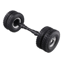 4 Pcs Rubber Tire with No Power Drive Shaft for 1/14 -RC Truck Car 770S 3363 FH16  Diy Parts Toys C