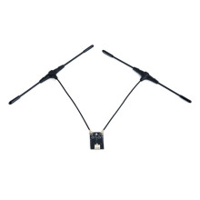 Receptor de Diversidade ELRS DUAL RX 915MHz/868MHz TCXO Integrado para Avião RC FPV Drones de Longo Alcance Peças Faça Você Mesmo