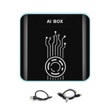 Carplay AI Box Trådlös Carplay Adapter Android Auto Car TV Box Trådlös CarPlay Extern Modul