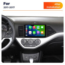 Car Radio Multimedia Video Player for Morning 2011-2017 for Android 12 4-Core 2+32G WIFI Version+Carplay+Auto