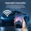 CarPlay Mobile Phone Auto A2A Adapter Wired to Wireless for 10