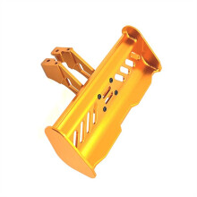 RC Car Upgrade Tail Bracket Tail Wing Kit for 144001 144010 144016 124007 124008 RIaarIo 14001R 14001T AM-X12 A
