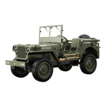 1/10 RC Car 2.4G Rc Car 1941 4WD RTR Crawler Climbing Scale Truck Offroad Vehicle Adult Toys Gift for Kids Green
