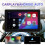 Motocicleta DVR de 7 Polegadas Sem Fio CarPlay com Tela Android Auto Multimídia Player Dash Cam Navegação Monitor Câmera Frontal+Traseira 4