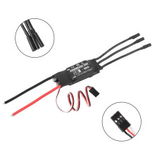 50A Brushless ESC 2-3S Lipo Support BEC Output with Programming Card for RC Car Boat Aircraft DIY Parts