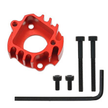 Kit Base Motore In Lega di Alluminio per Aggiornamento Auto RC per Accessori Auto RC CW-01 1/10, Rosso