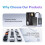 C3 Wireless CarPlay Android Auto Adapter 2 in 1 Compatible with Wired CarPlay and Android Auto Vehicles 8