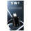 Dongle 2 In 1 per CarPlay e Android Auto Cablato e Wireless, 2.4/5G WiFi e  5.0 per Auto con CarPlay e Android Auto Cablati 2