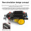 51 MCU  Car DIY Electronic Kit Ultrasonic Obstacle Avoidance Car Automatic Ranging Robot Programming DIY Kit 9