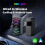 Auto AIBOX RGB-Licht USB Plug And  2in1 Kabelloses CarPlay oder Android Auto Box für Autoradio mit Kabelgebundenem CarPlay oder Auto 8
