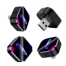 2-in-1 Wireless Carplay Android Auto USB Car Dongle AI Box WiFi for Wired CarPlay/Andriod Auto Car A