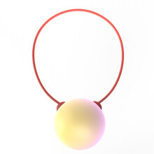 AI Babo Bubble Jouet Interactif pour Enfants, Dialogue Intelligent, Apprentissage Vocal, Bulle de Connaissance, Pendentif Portable