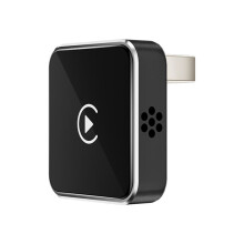 Adaptador InaláMbrico Carplay 2 en 1 AI Carplay para Android Auto Adaptador USB Dongle Carplay con Cable una InaláMbrico A