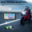 Motorcycle 6 Inch Navigation Screen  Portable Waterproof Screen Wireless Carplay Android Auto MP5 Player 1