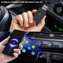 Adaptador Sem Fio 2 em 1 para Carplay com Fio para USB Sem Fio para Android Auto Adaptador USB Sem Fio para IOS