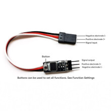 Servo Converter Controller Servo Signal Reverser Servo Inverter 3V-30V for RC Car/Boat/Aircraft Mode