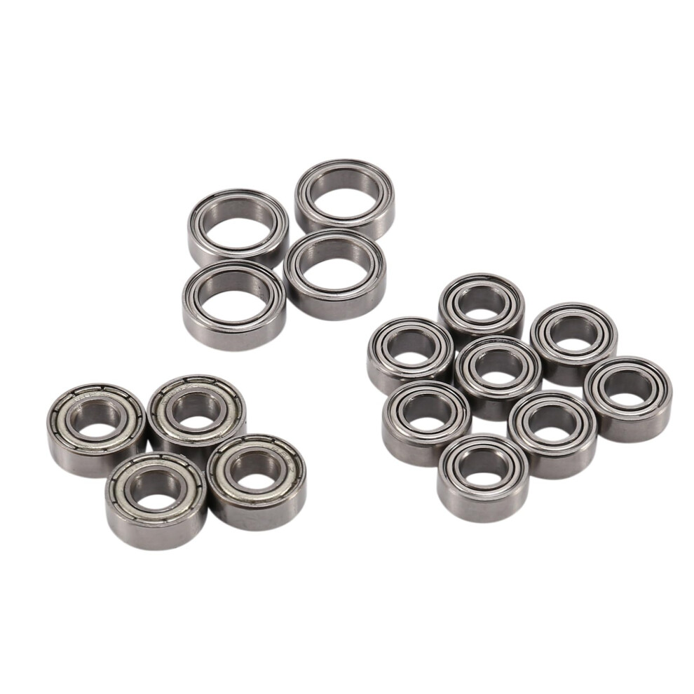 Tt02 Ball Bearing Kit 16Pcs For Tamiya Tt02 Tt02d 1/10 Rc Car Chassis Upgrade Smooth Rotation 9053599451099