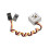 Single-Axis Lock  Gyroscope GY500 Heading-Lock Gyro for RC Helicopter Model Car Direction Control 3