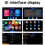 Portable Wireless Motorcycle Carplay & for Android Auto Screen, Motorcycle Navigation System, 5in Touchscreen MP5 Player 1